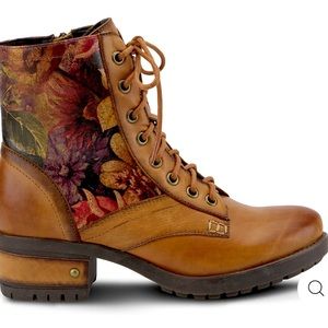 Spring Step L’artiste Marty Boots size 38/US 7.5-8 Camel
